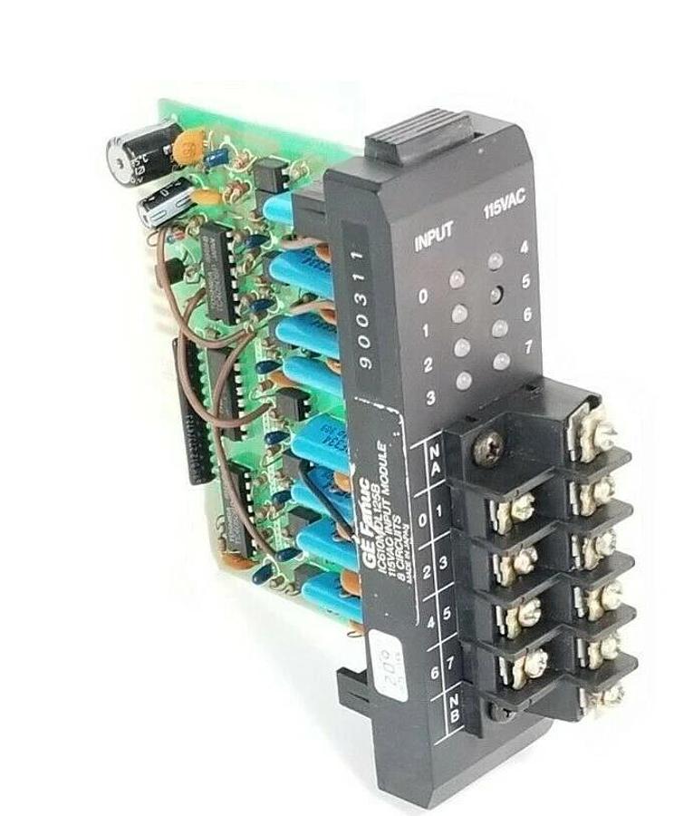 Used GE FANUC IC610MDL125B INPUT MODULE 115VAC 8 CIRCUIT IC610MDL125