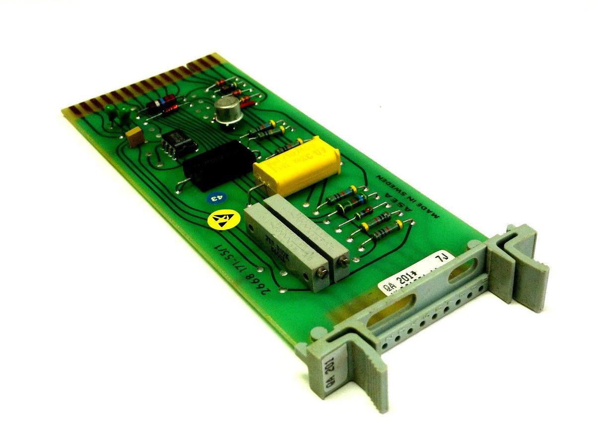 Used ASEA YL261001-LL QA 201 LEVEL DETECTOR BOARD YL261001LL, 2668 171-55/1