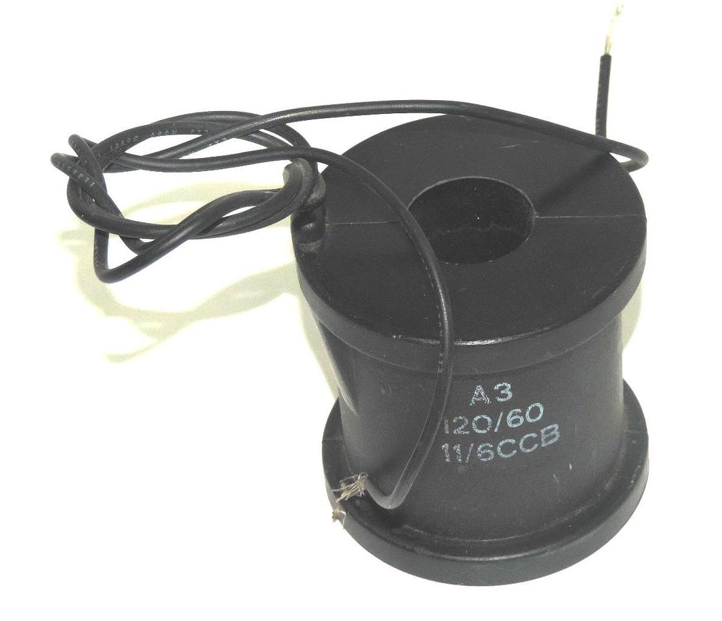 Used MAGNETROL A3 COIL 120V, 60HZ 11/6CCB