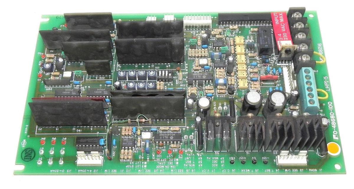 Used RELIANCE ELECTRIC 0-48680-100 CONTROL MODULE MD-68216, 048680100