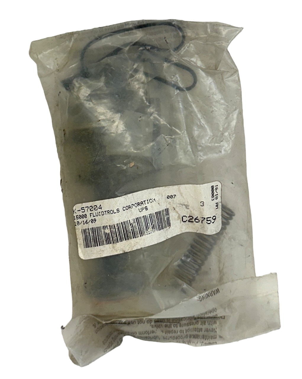 Used MAC VALVES K-57004 / K57004 SOLENOID VALVE REPAIR KIT NSMP