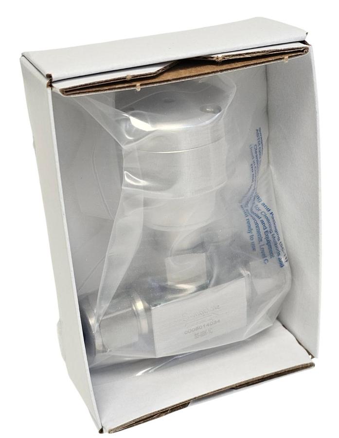 Used NIB SWAGELOK SS-8BK-1C SS BELLOWS-SEALED VALVE SS8BK1C 1/2 IN. SWAGELOK TUBE FIT