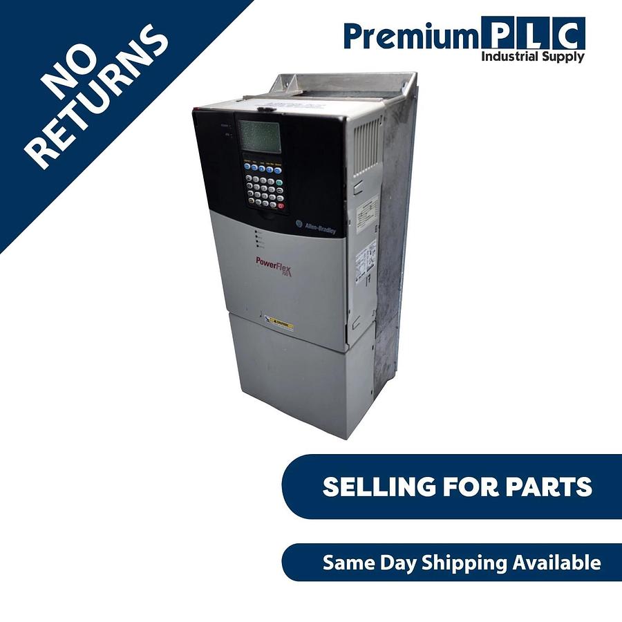Used ALLEN BRADLEY 20BD052A0AYNAND0 /B POWERFLEX 700 AC DRIVE 40HP F/W V 10.002 820919021299