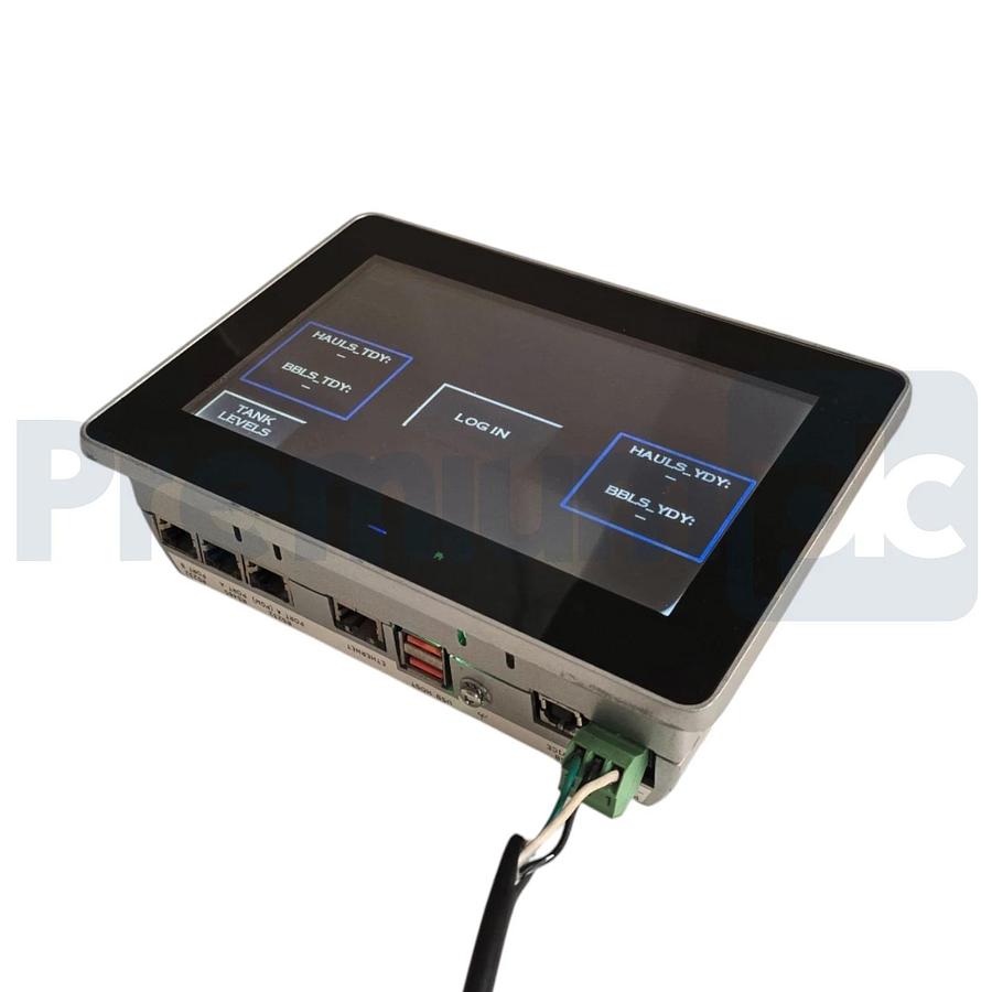 Used RED LION G07 G07S0000 GRAPHITE RUGGED OUTDOOR 7" HMI TOUCH PANEL 24VDC IP66 USPI