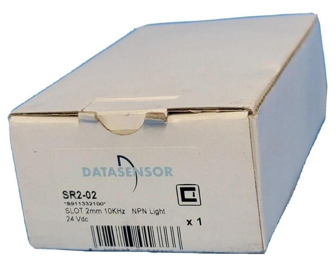 Used NIB DATALOGIC SR2-02 DATASENSOR PHOTOELECTRIC SENSOR 24 VDC 10 KHZ SLOT 2mm