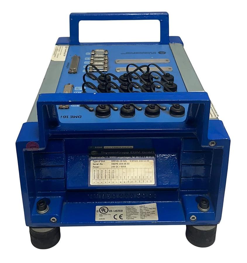 Used ThyssenKrupp EGM DME16i-16 G2L / DME16i16G2L DECENTRAL MEASURING CONTROLLER USNP