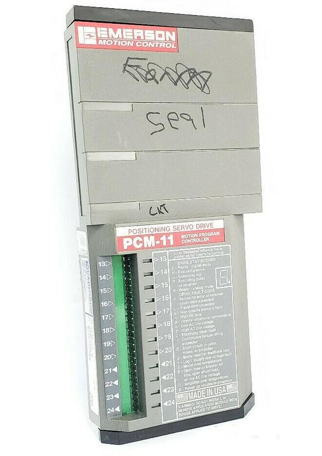 Used EMERSON PCM-11 MOTION PROGRAM CONTROLLER 960158-02