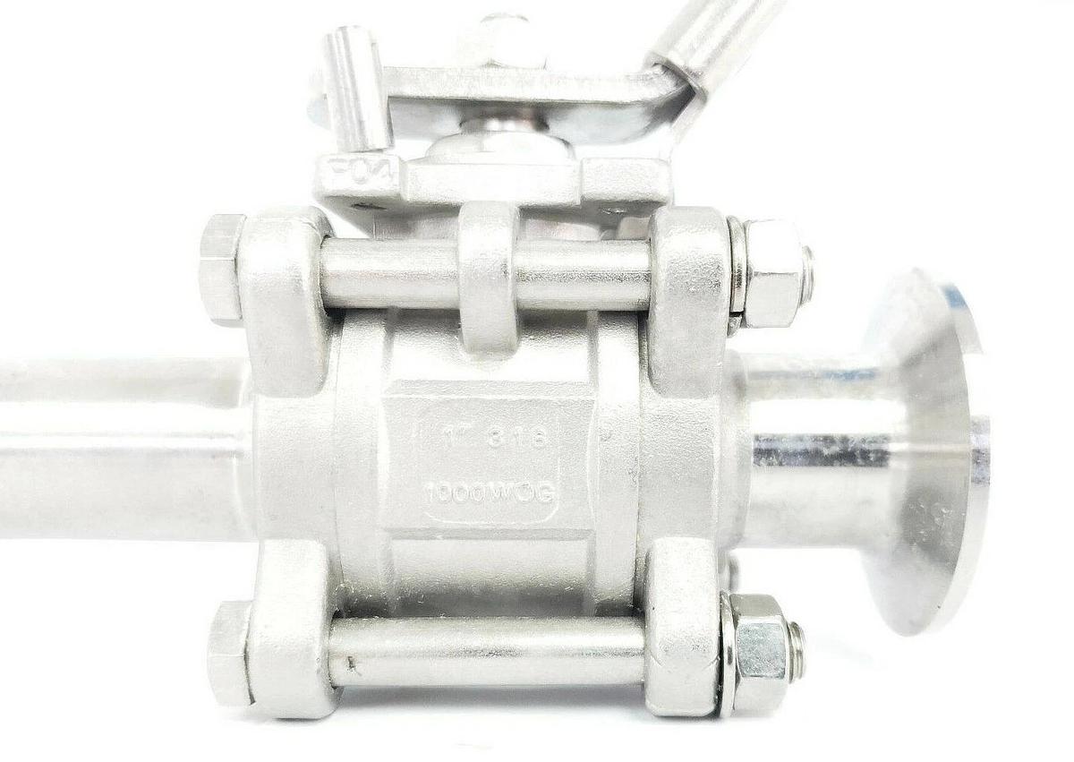 Used VNE APPLETON A3 68-00 BALL VALVE 1" 316 1000 WOG DN25 T316L 724506