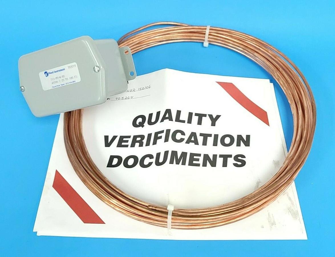 Used NEW WEED INSTRUMENT 713-PD-W-60 4500H THERMOCOUPLE SENSOR 713PDW60 -20 TO 180F