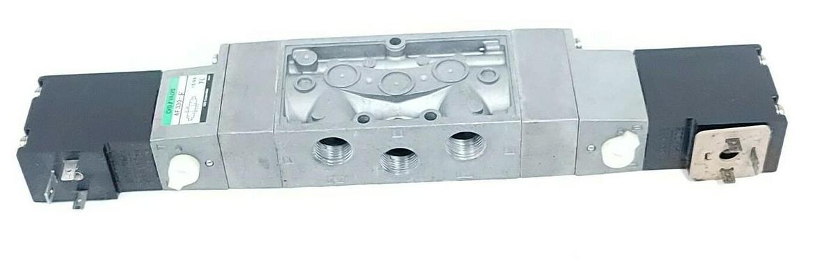 Used CKD 4F330-F PNEUMATIC PILOT VALVE AC200V 4F330F, PRESSURE: 1.5-9.9
