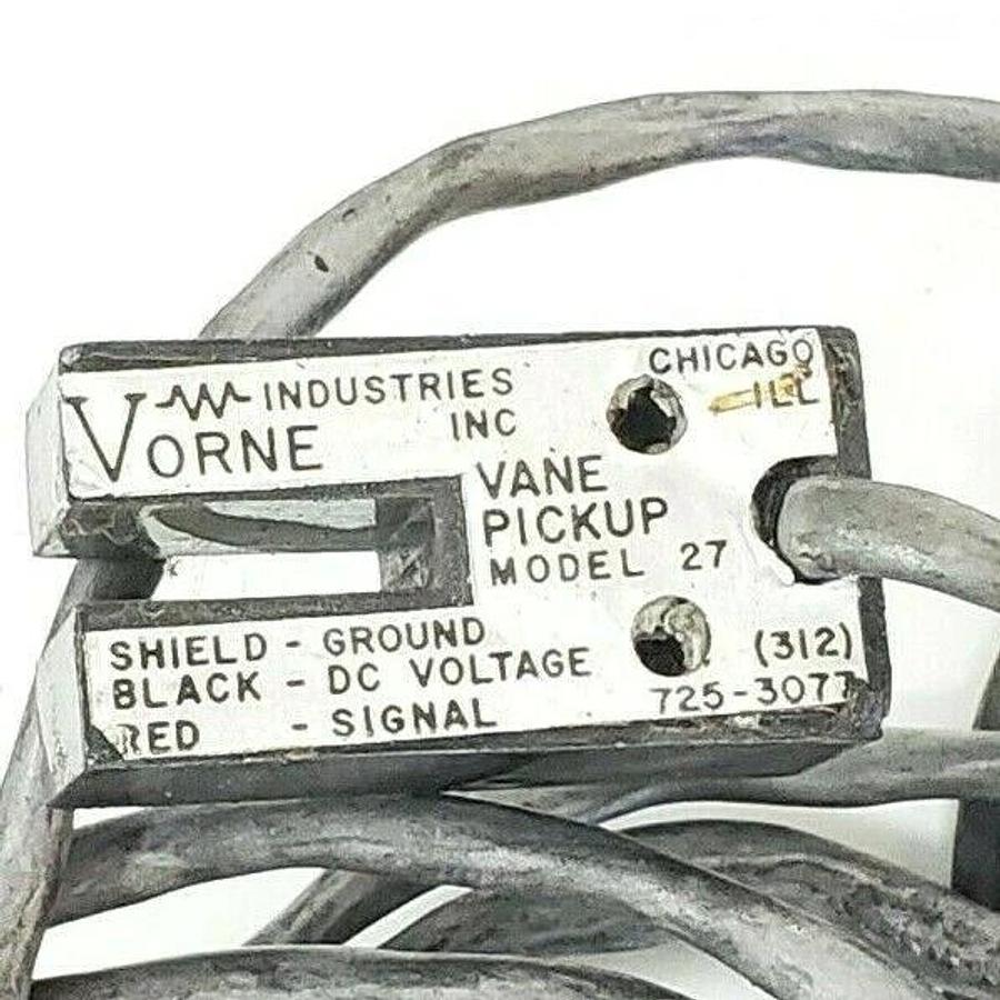 Used LOT OF 11 VORNE INDUSTRIES MODEL: 27 VANE PICKUP SENSORS