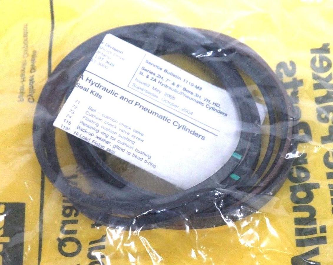 NIB PARKER PK502HK005 5" VITON HI-LOAD PISTON SEAL KIT