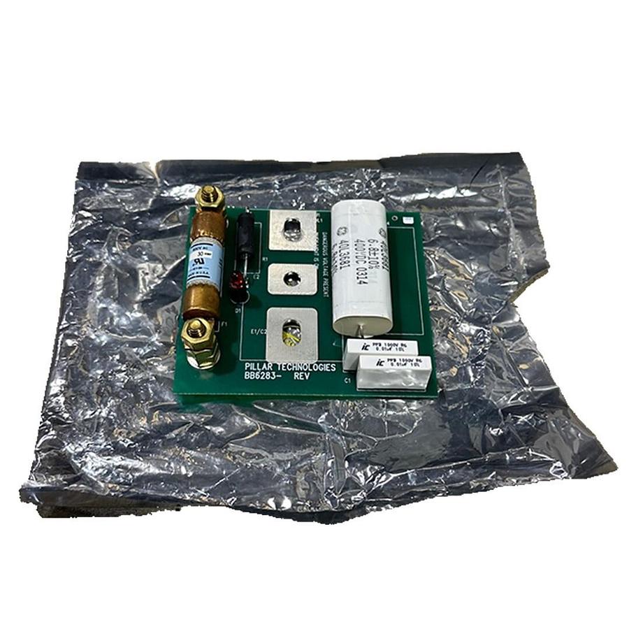 Used PILLAR TECHNOLOGIES BB6283 SNUBBER CONTROL BOARD BB6283-1 BB62831