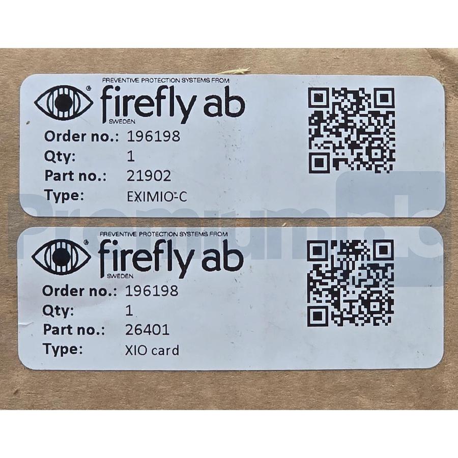 Firefly AB 21902 - EXIMIO-C I/O Network Control Unit w/XIO CARD - 26401 NSMP