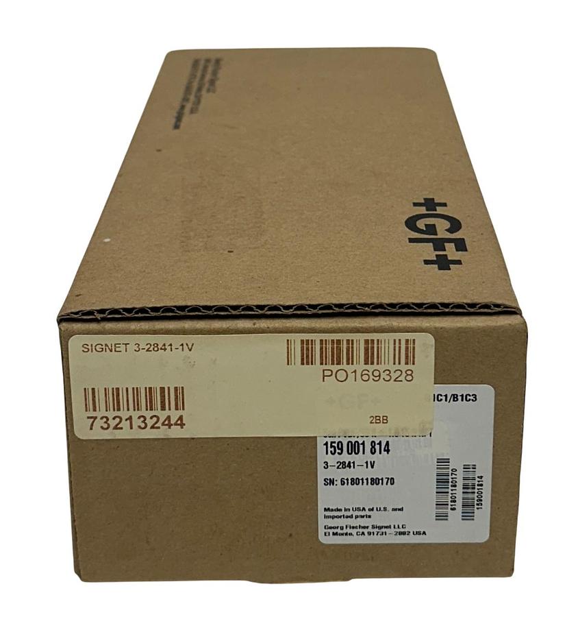 Used +GF+ 159 001 814 / 3-2841-1V CONDUCTIVITY ELECTRODE SEN PVDF/SS K=1.015ft NSMP