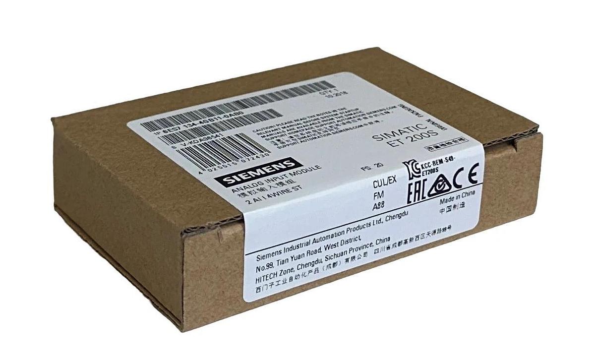 Used SIEMENS 6ES7134-4GB11-0AB0 / 6ES71344GB110AB0 SIMATIC ET 200S ANALOG INPUT NSFS