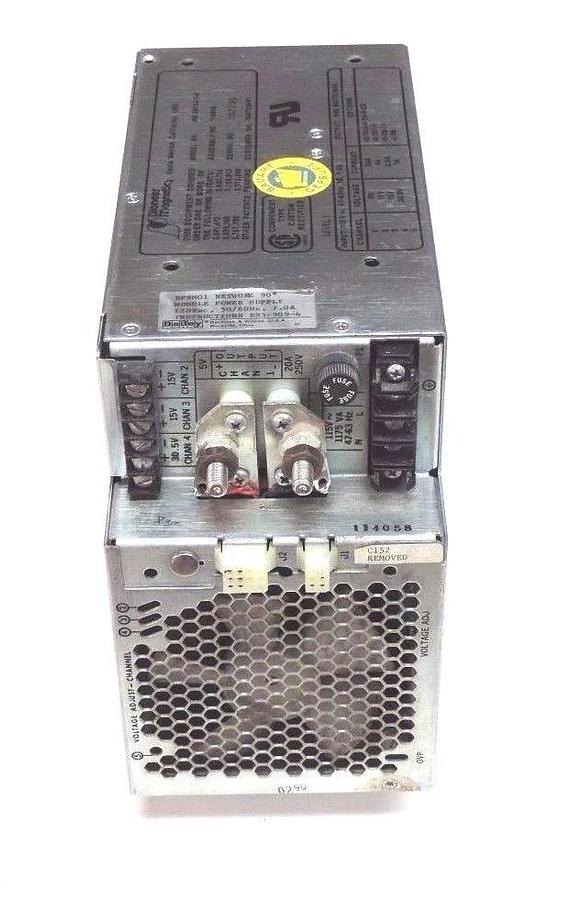 Used BAILEY NPSM01 NETWORK 90 POWER SUPPLY MODULE 120VAC, 50/60HZ, 7.0A