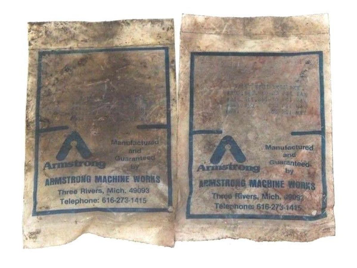 Used LOT OF 2 NEW ARMSTRONG 3/16" MECH LESS BKT KITS #800, 880, 860-20 PSI MAX