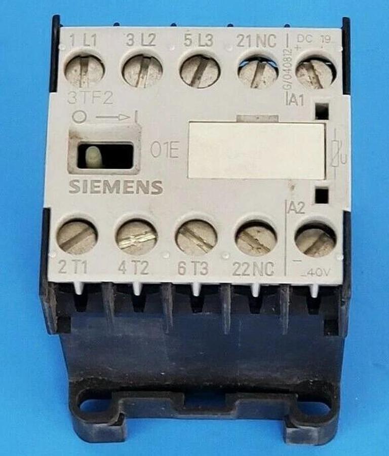 Used SIEMENS 3TF2801-0MB4 CONTACTOR 3TF28010MB4