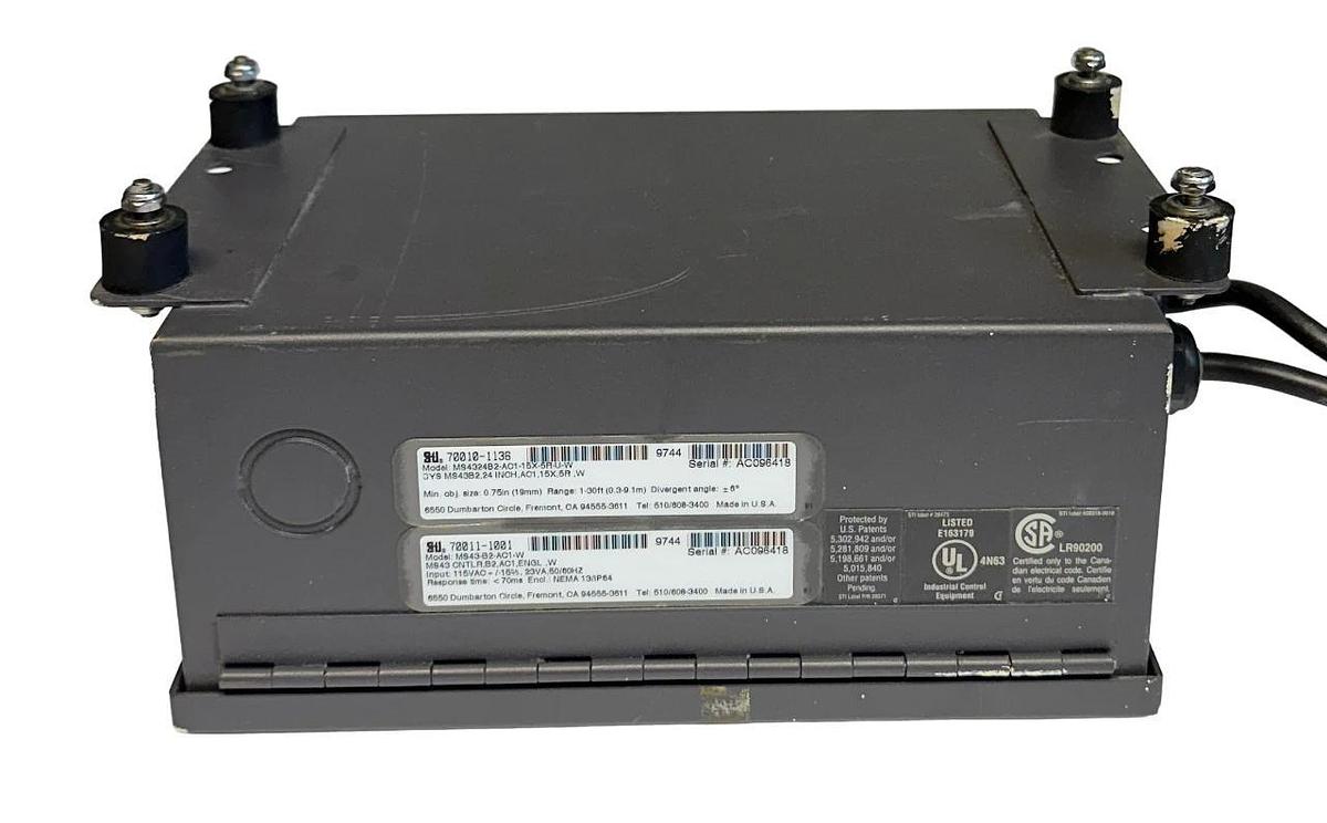 Used STI 70010-1136 / 70011-1001 MiniSafe/FlexSafe 4300B-2 CONTROLLER MS43-B2-AC1-W