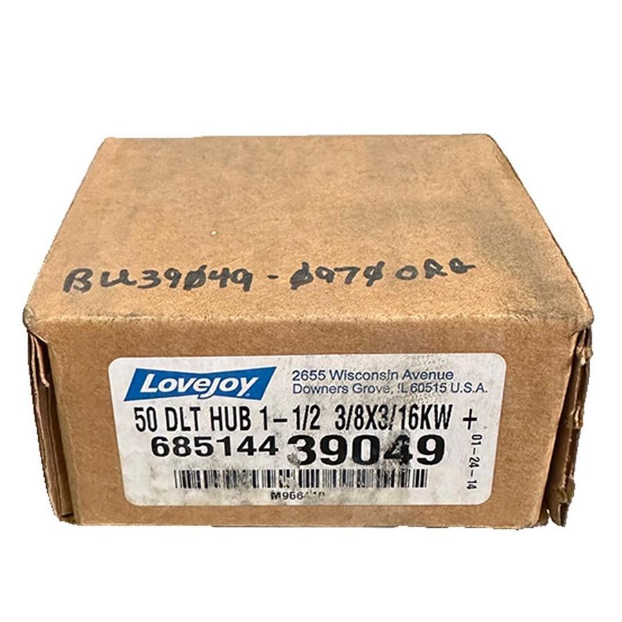Used NEW LOVEJOY 685144-39049 / 68514439049 50 DLT HUB 1-1/2 2/8X3/16KW