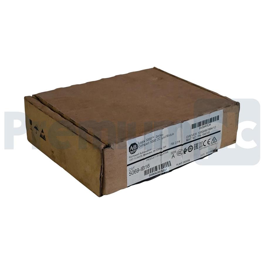 Allen Bradley 5069-IB16 /A CompactLogix 5000 16-Ch 24V DC Sink Input Module NSMP