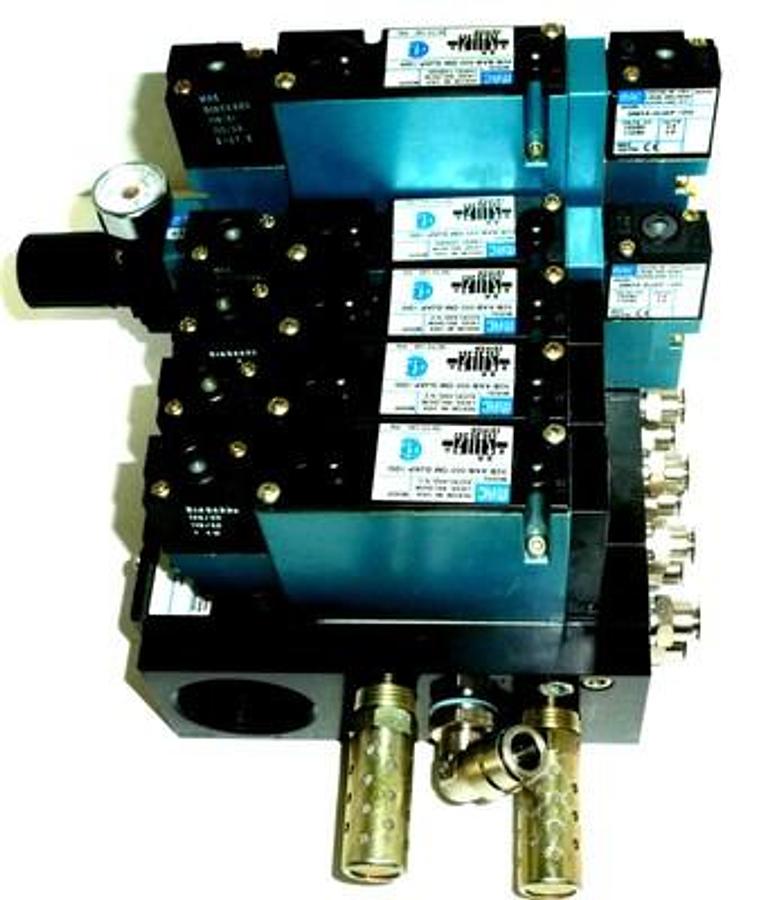Used NEW MAC RWE94472A MANIFOLD ASSEMBLY W/ 92B-000-BJA, 92B-BAB-000-DM-DJAP-1DG
