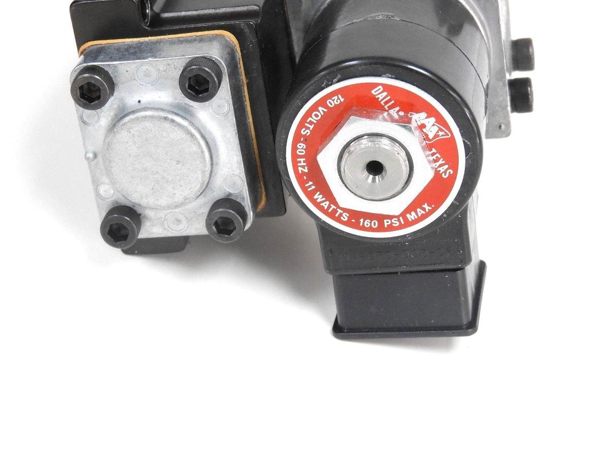 Used NEW AAA SO3PED PNEUMATIC VALVE 120V, 60HZ, 11W, 160 PSI MAX.