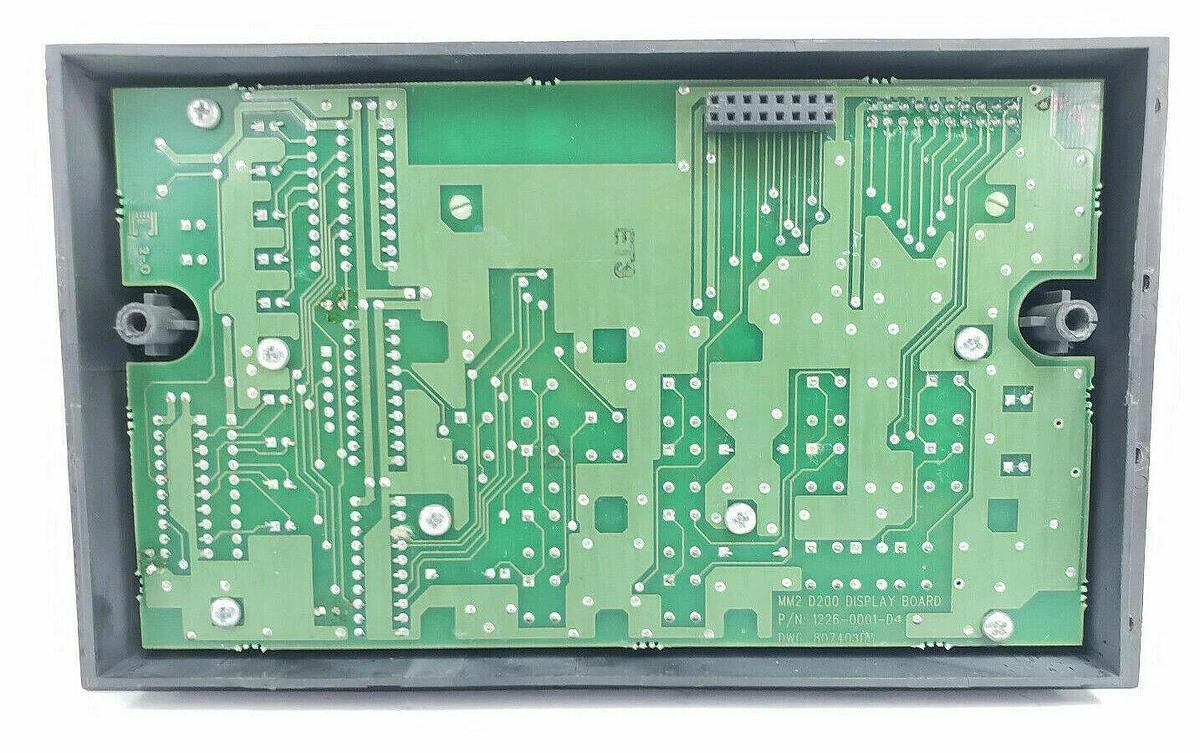 Used GE MULTILIN MM2 MOTOR MANAGER CONTROLLER MM2 D200 1265-0001-C1 1226-0001-D4