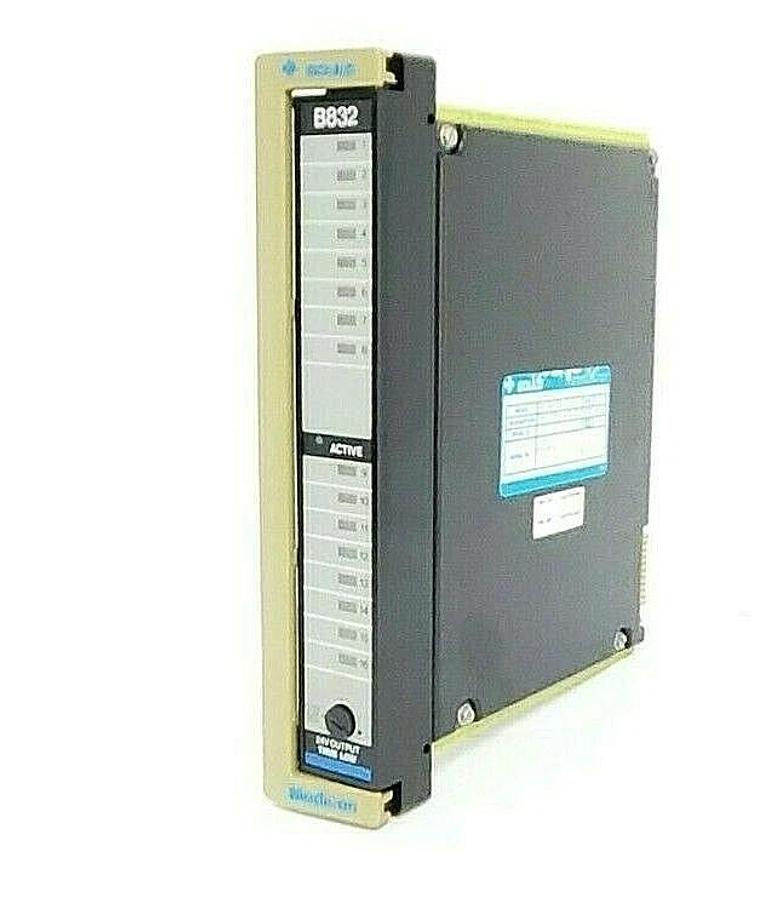 Used GOULD MODICON AS-B832-016 24V TRUE-LOW OUTPUT MODULE ASB832016