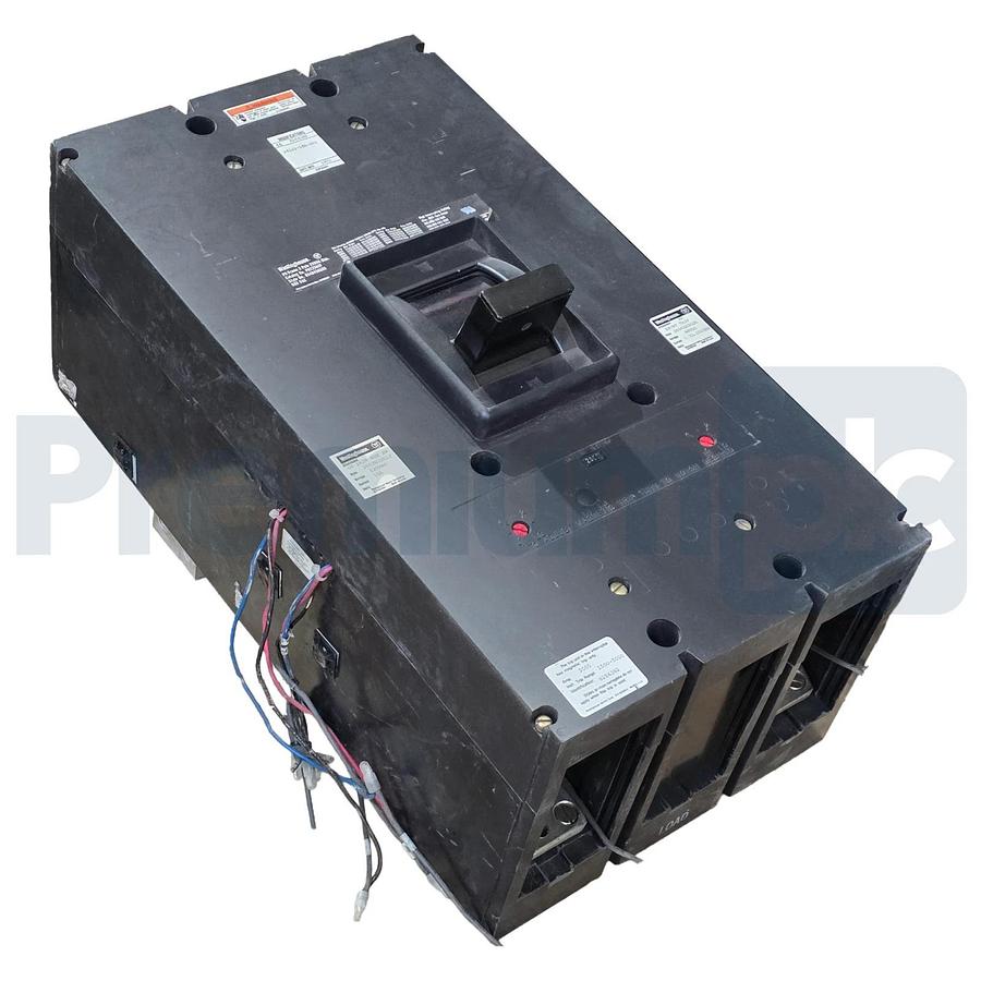 Used Westinghouse PB22500F 2500A 2-Pole 600V Circuit Breaker 654D456G05 w/ 2000A Trip