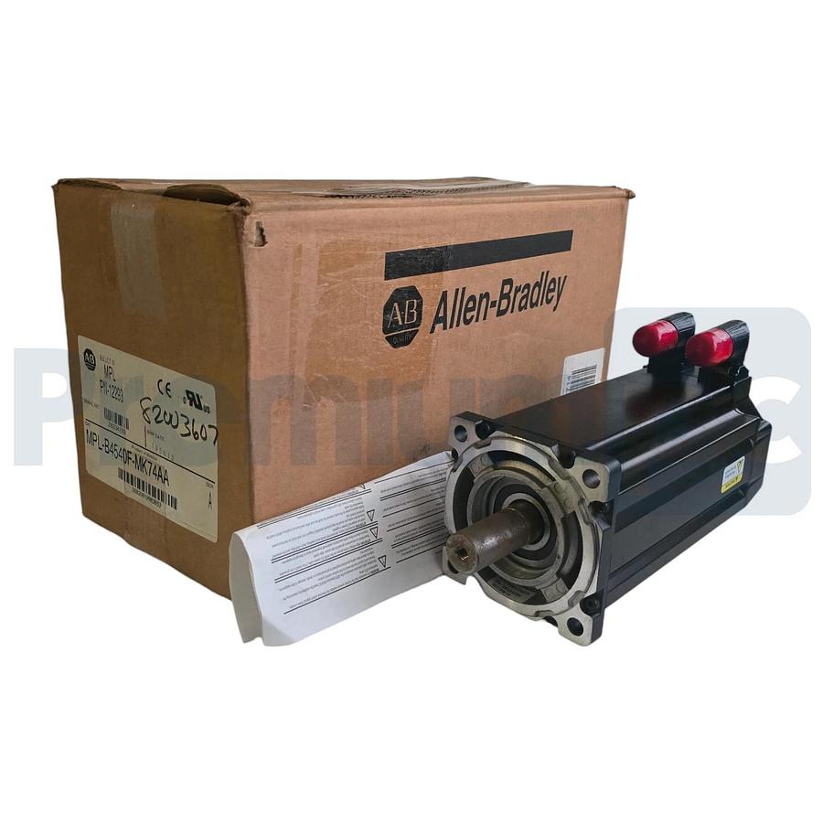 Allen-Bradley MPL-B4540F-MK74AA /A Kinetix MPL Servo Motor 460V w/Brake 24V NSMP