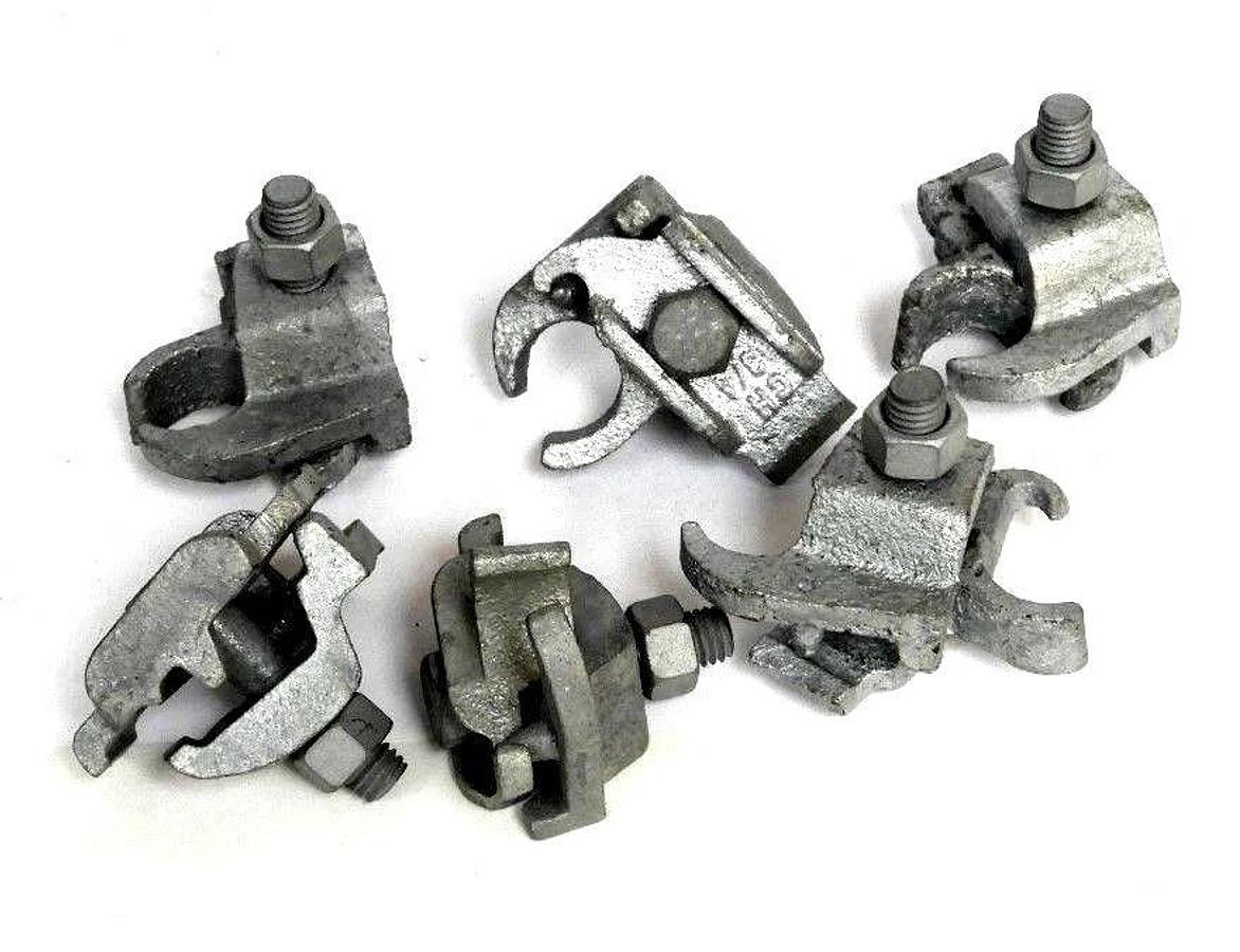 LOT OF 6 OZ GEDNEY CH 3/4" CLAMPS