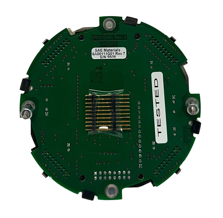 Used ROSEMOUNT ANALYTICS 6A00111G01 Rev. 7 DISPLAY MODULE 6P00112H01 NSNP