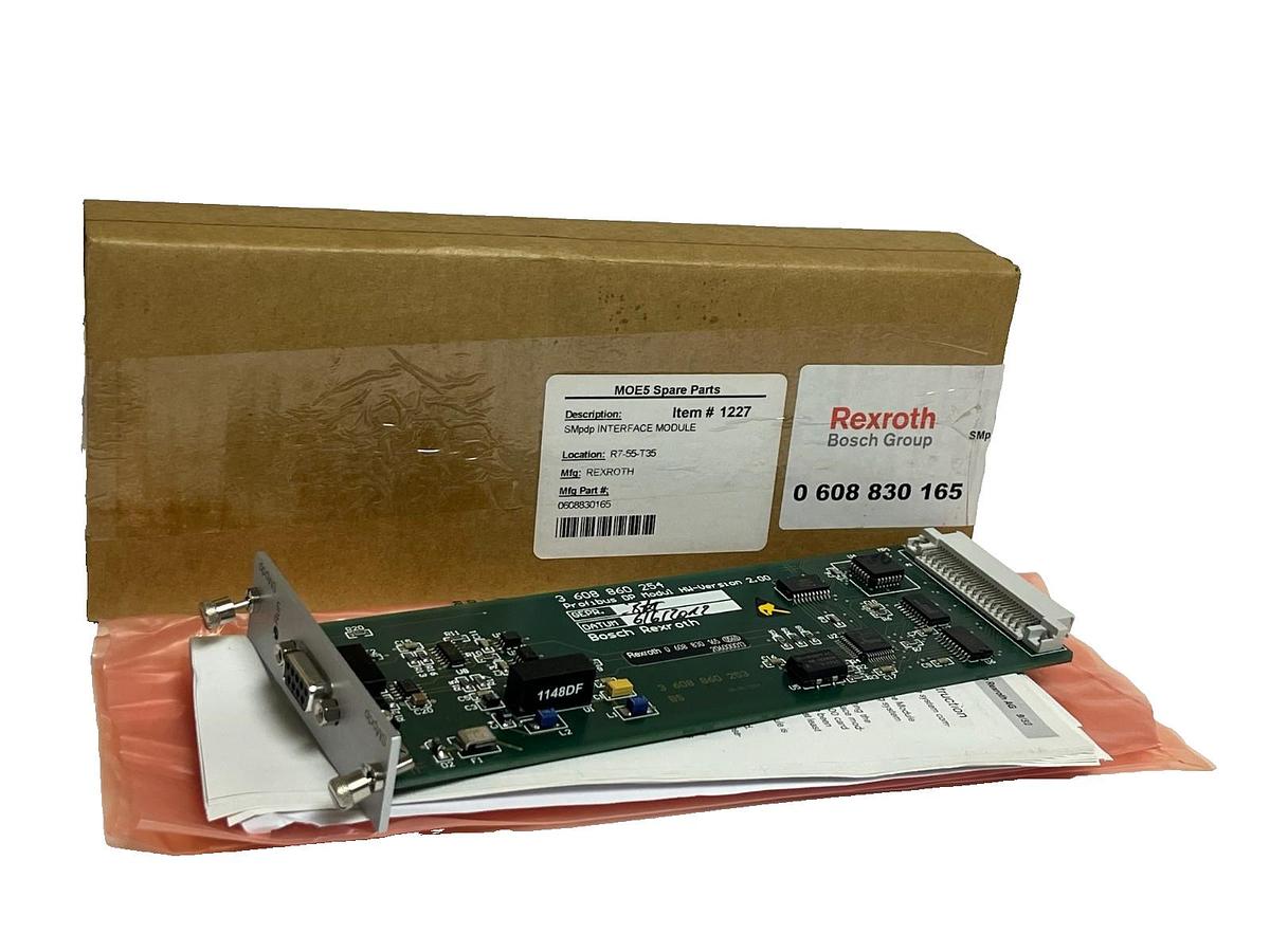 Bosch Rexroth 3-608-860-254 / 0-608-830-165 SMpdp Profibus DP Module