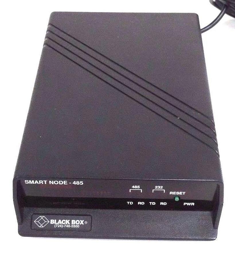 Used BLACK BOX IC150A SMART NODE 485 STANDALONE W/ JK-17701-NA TRANSFORMER 17/120VAC