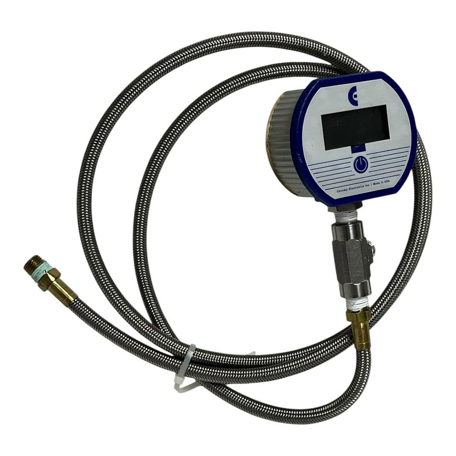 Used Cecomp Electronics DPG1000B5000PSIG-5 Digital Pressure Gauge 5000 PSIG