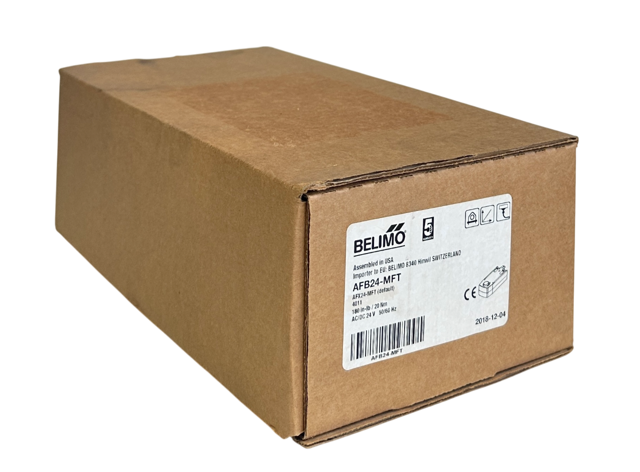 Used BELIMO AFB24-MFT / AFB24MFT DAMPER ACTUATOR AX24-MFT 24V AC/DC 50/60Hz NSMP