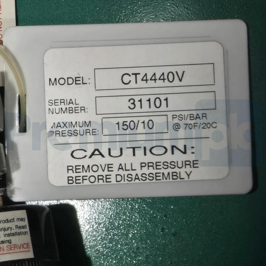 Blacoh Sentry CT4440V Pulsation Dampener Surge Suppressor Max: 150psi/10bar NSMP