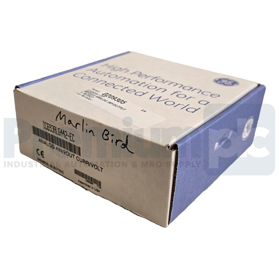 Used GE FANUC IC693ALG442-EC 90/30 ANALOG 4IN/2OUT CURR/VOLT MODULE IC693ALG442 NSMP
