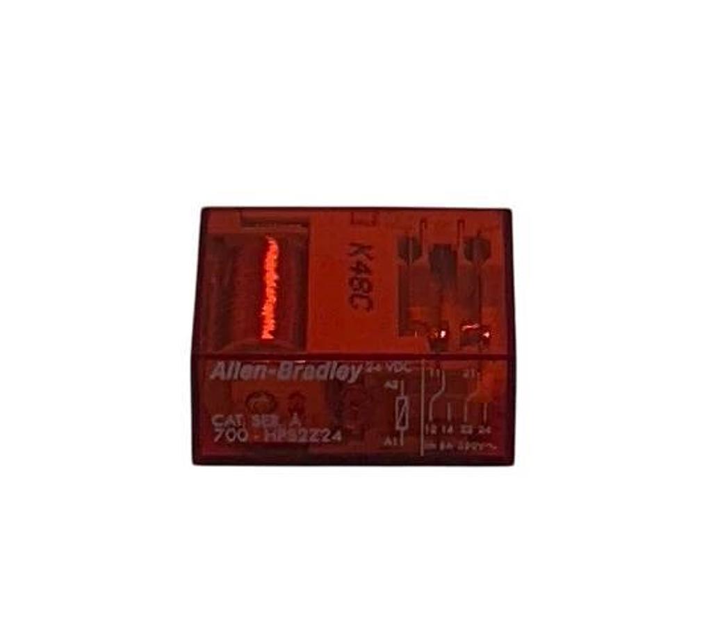 ALLEN BRADLEY 700-HPS2Z24 /A SAFETY RELAY 24VDC DPDT PCB Style 2 POLE NSNP