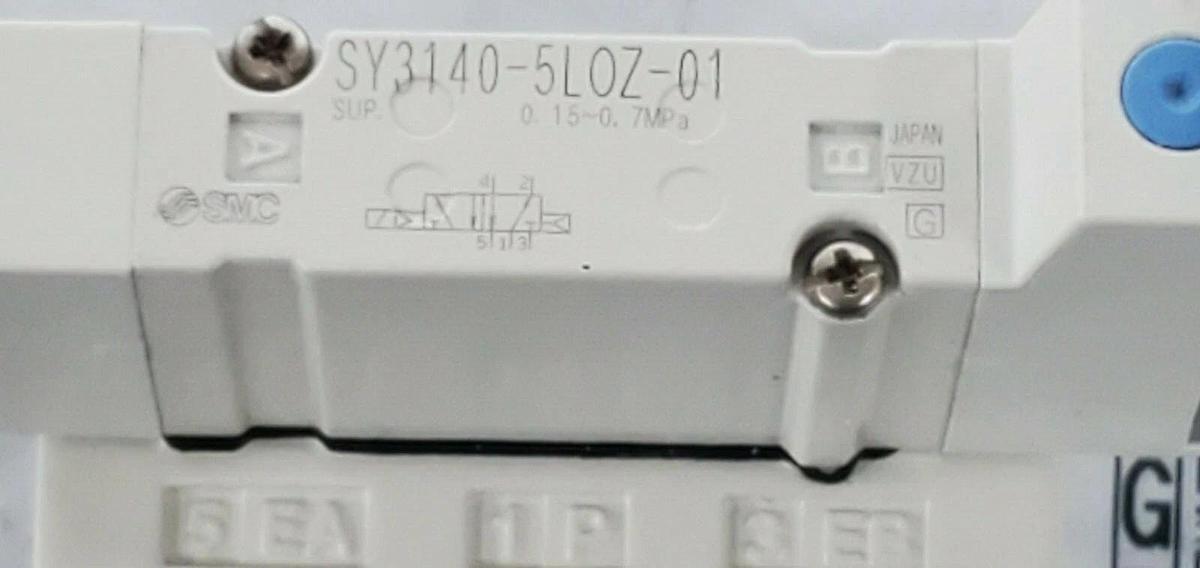 Used NEW SMC SY3140-5LOZ-01 SOLENOID VALVE SY31405LOZ01, 24VDC