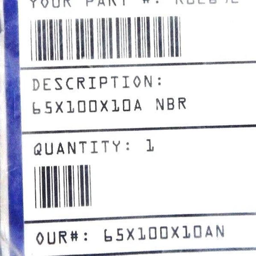 Used LOT OF 2 NEW ISP INTERNATIONAL 65X100X10 OIL SEAL 65X100X10A NBR