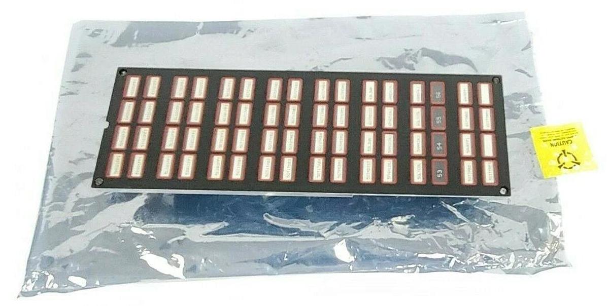 Used ASEA BROWN BOVERI ABB BAILEY CONTROLS 6636448BI ANNUNCIATOR DISPLAY SEL ASSEMBLY