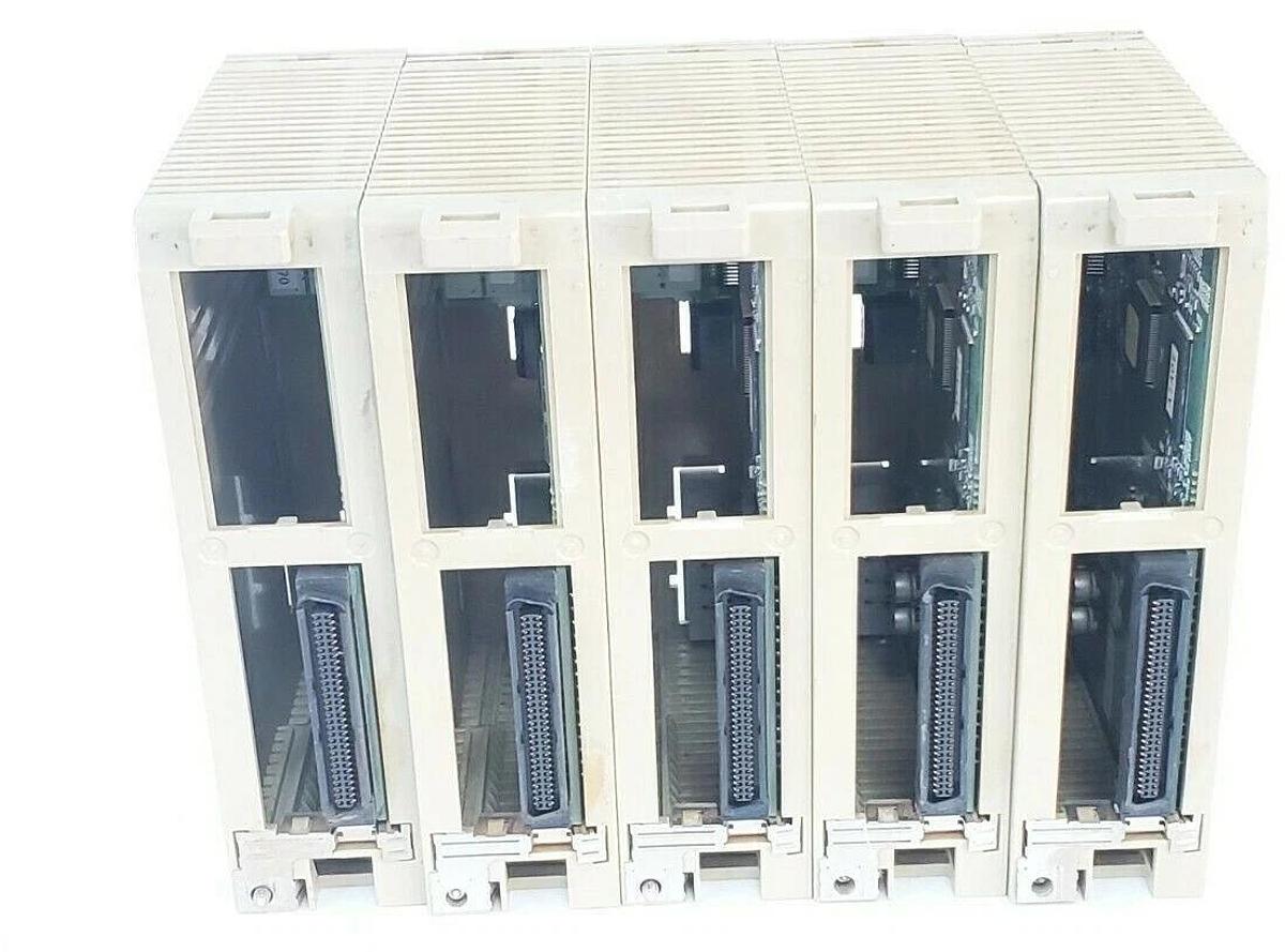 Used LOT OF 5 OMRON CS1W-DRM21 DEVICENET UNITS 24VDC .5W CS1WDRM21
