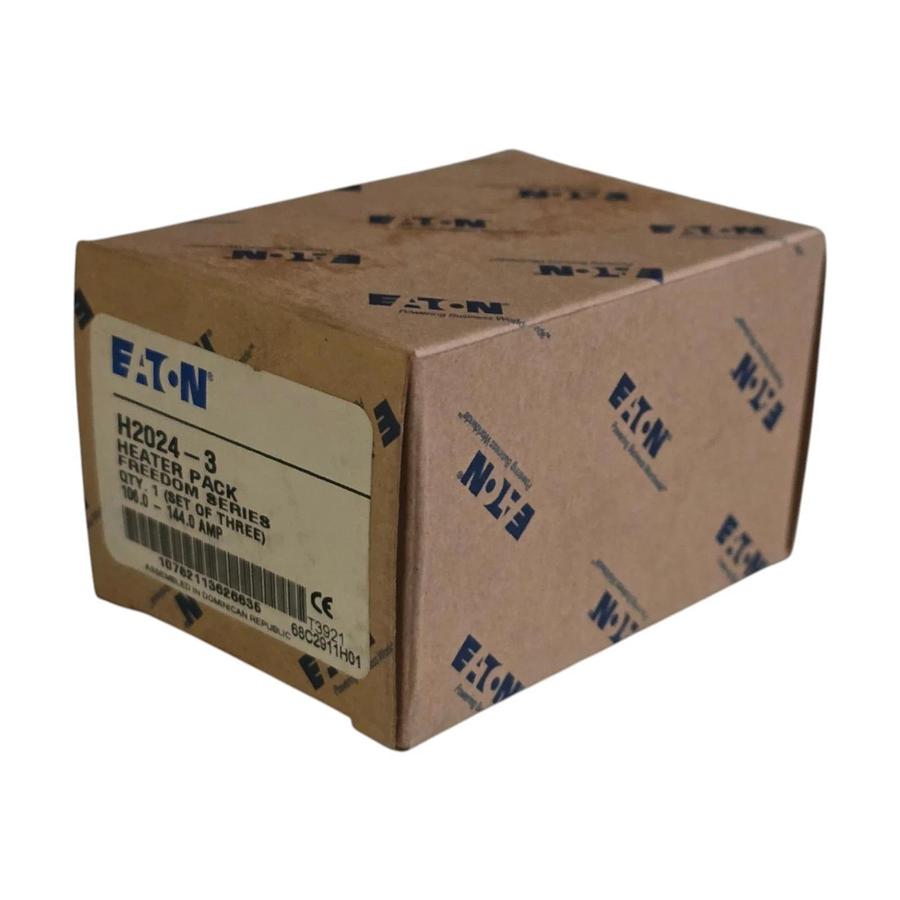 (Box of 3) Eaton H2024-3 Freedom Series Heater Pack 106.0 - 144.0A NEMA 3-4 NSMP