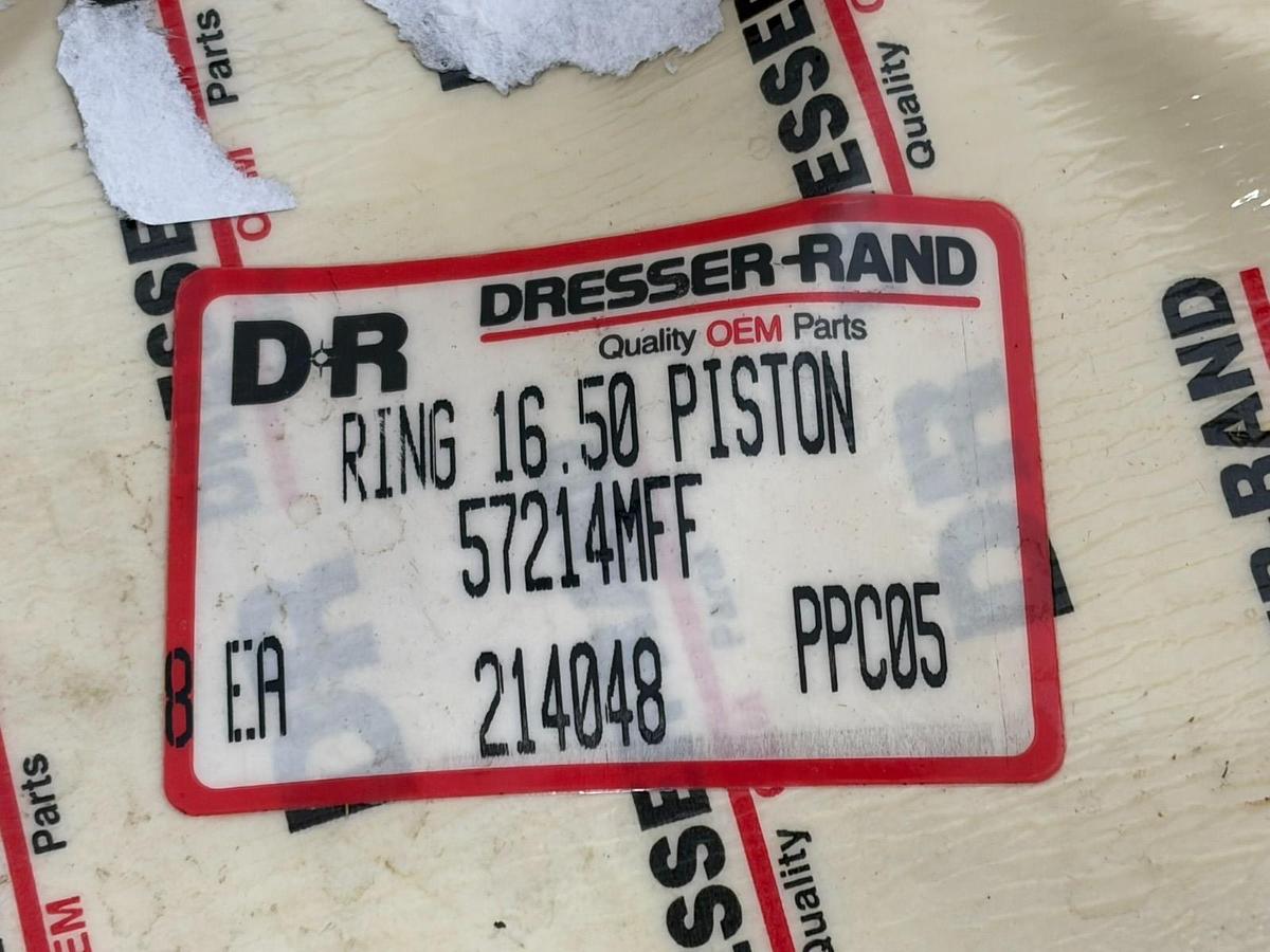 Used Dresser-Rand 57214MFF 16.50 Inch Compressor Piston Ring Set Lot of 8 New