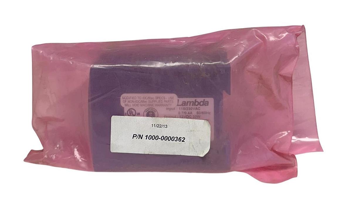 LAMBDA FILTEC 1000-0000362 / DPP30-12 POWER SUPPLY AC/DC CONVERTER 115/230V NSNP