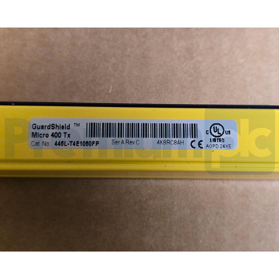 Used Allen-Bradley 445L-P4E1050FP /A GuardShield Micro 400 Light Curtain Pair NSMP