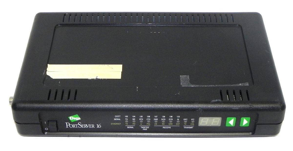 Used DIGI 50000260-02 PORTSERVER 16 5000026002